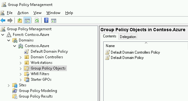 Group Policy Management Console