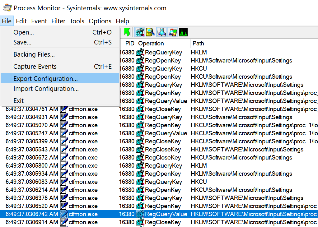 powershell monitor process